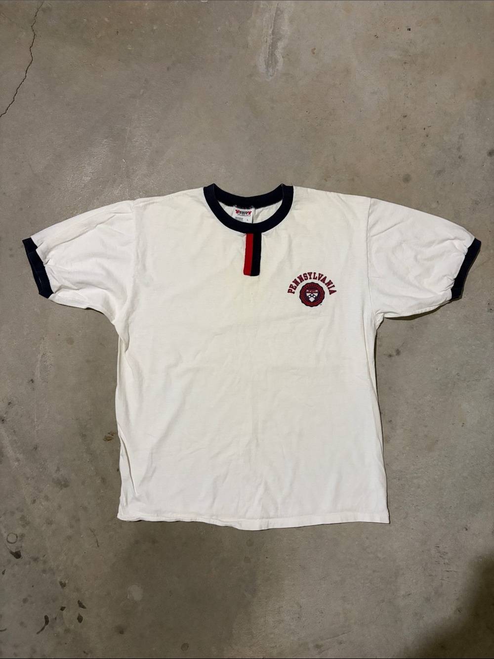 Vintage 70s Pennsylvania University Short Sleeve Shirt